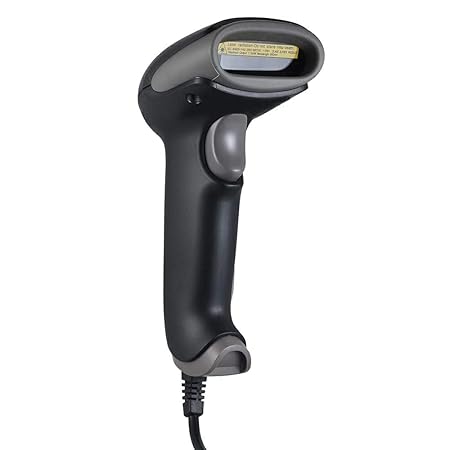 GOBBLER 2D Wired Barcode Scanner Handheld High-Speed USB Wired 2D Barcode Scanner/Reader Ideal for Supermarkets, Convenience Stores, Warehouses